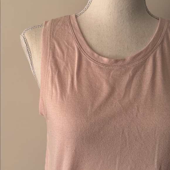 Athleta Thread Light Twist Tank Top Pink Shirt Size Small - Picture 2 of 5